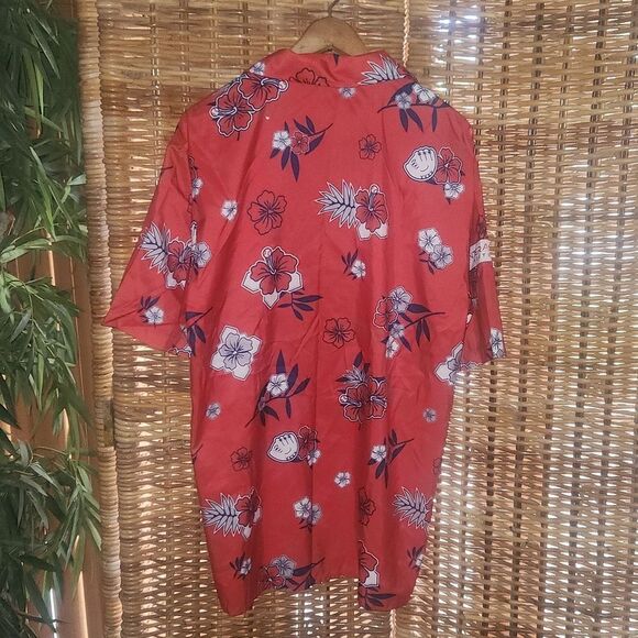 Los Angeles Anaheim Angel Hawaiian Aloha Shirt XL - Picture 4 of 6